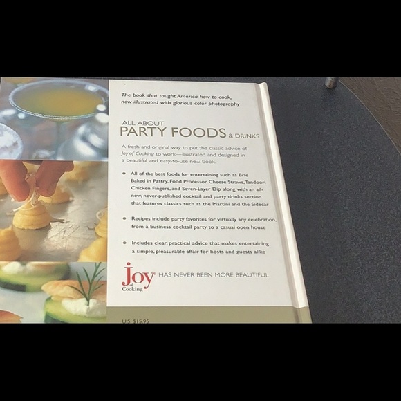 Joy of Cooking - Party Foods & Party Drinks - Easy to follow recipes and yummy - Picture 2 of 4